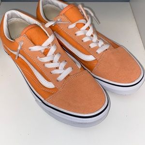 Orange Old Skool Vans
